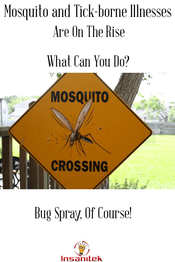 Mosquitos, Ticks, insect illnesses, diseases, pests