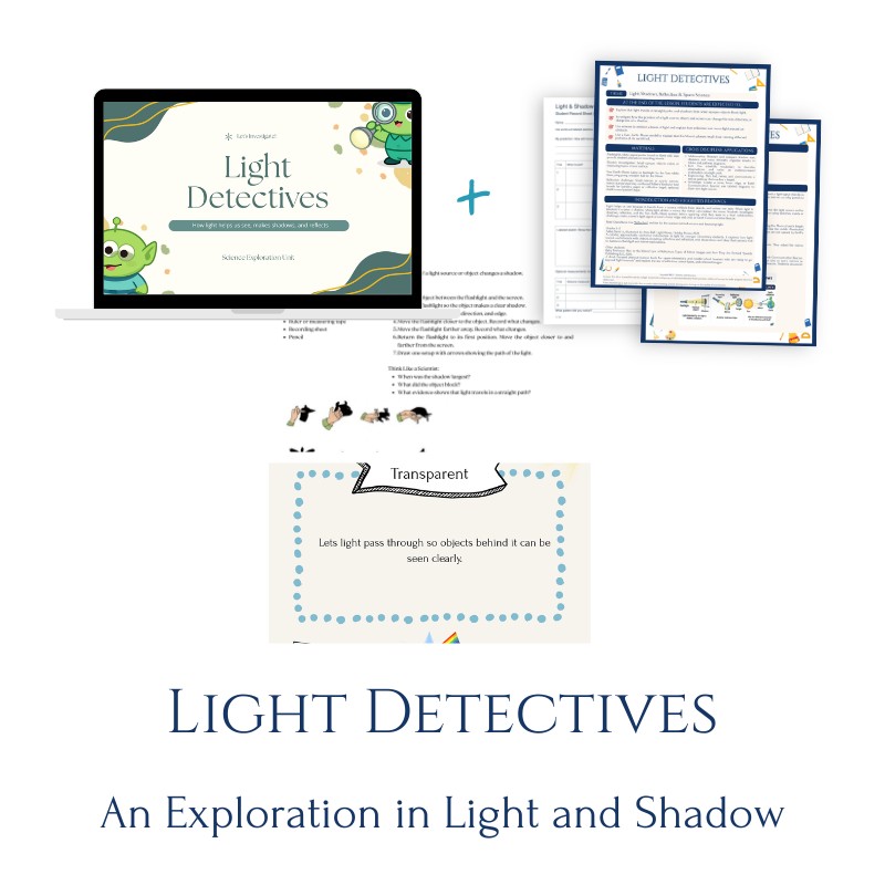 Light Detectives | Tinker Tracks Classroom Edition